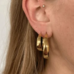 Winther Studio Bangle Hoops| Øreringe