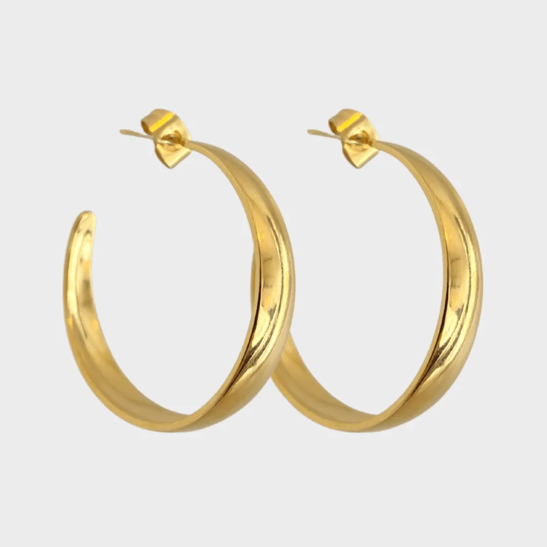 Winther Studio Bangle Hoops| Øreringe