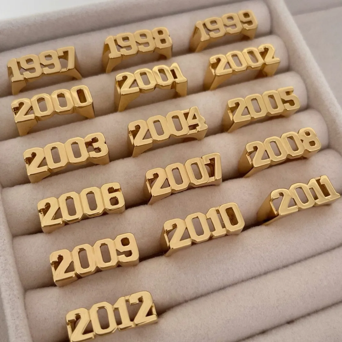 Winther Studio Birth Year Ring| Ringe|Julegaver