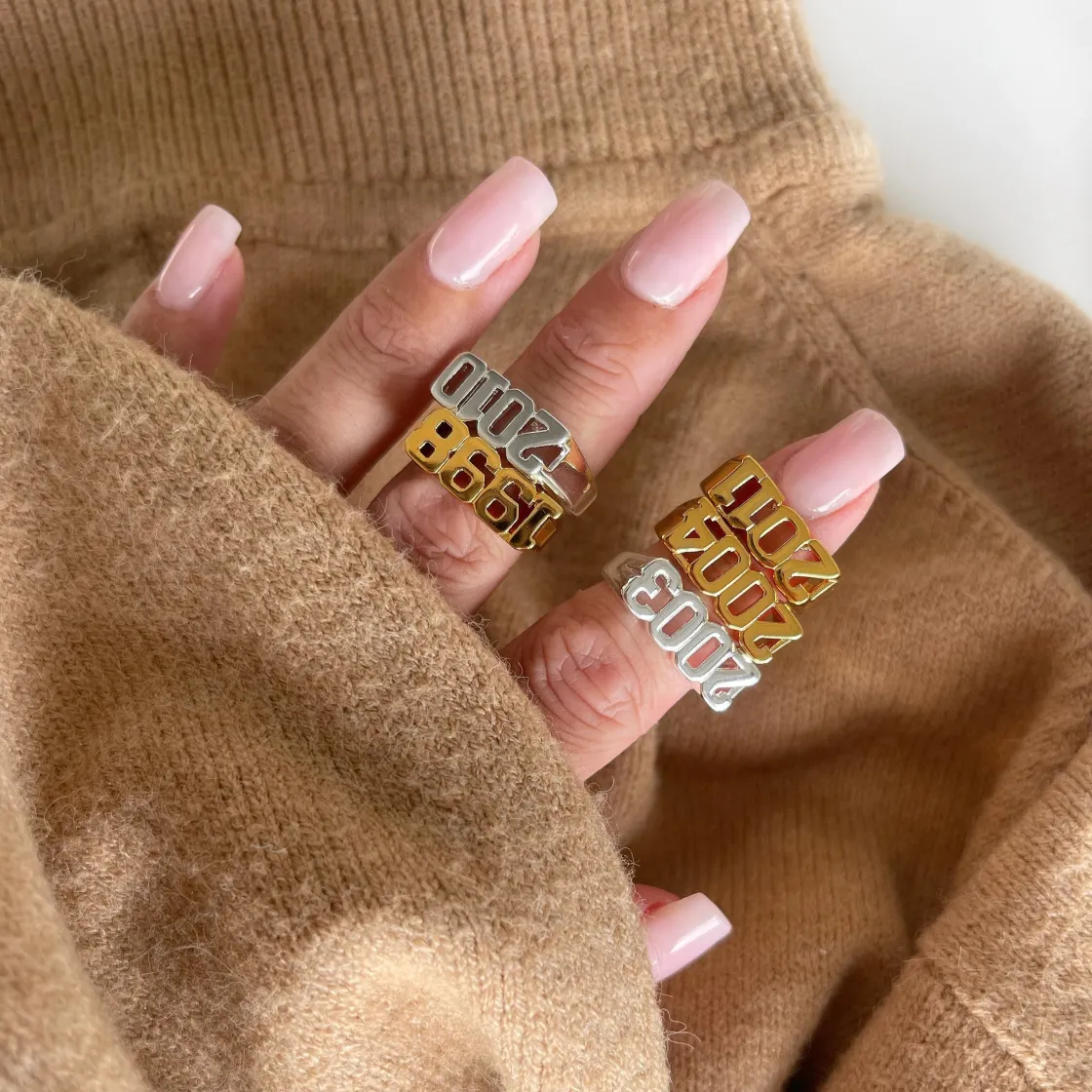Winther Studio Birth Year Ring -| Ringe|Julegaver