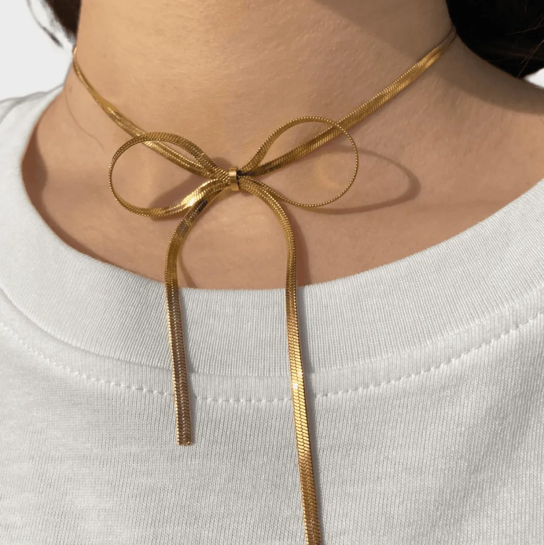 Winther Studio Bow Choker| Halskæder|Julegaver