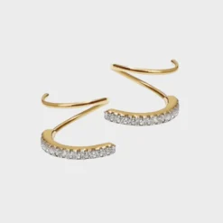 Winther Studio Crystal Twist Øreringe| Øreringe