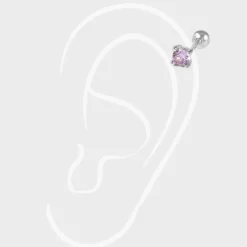 Winther Studio Cubic Zircon Piercing| Øreringe|Piercingsmykker