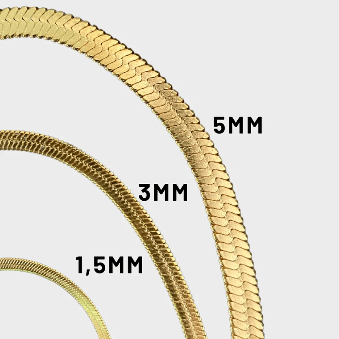 Winther Studio Flat Snake Armbånd| Armbånd
