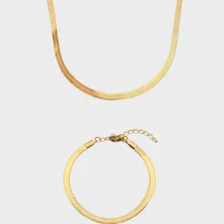 Winther Studio Flat Snake Mix| Armbånd|Halskæder