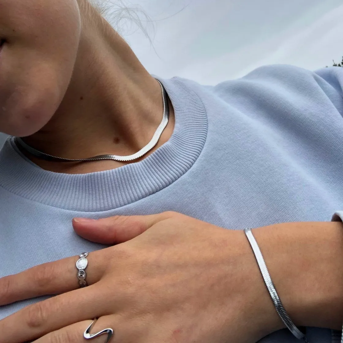 Winther Studio Flat Snake Mix| Armbånd|Halskæder