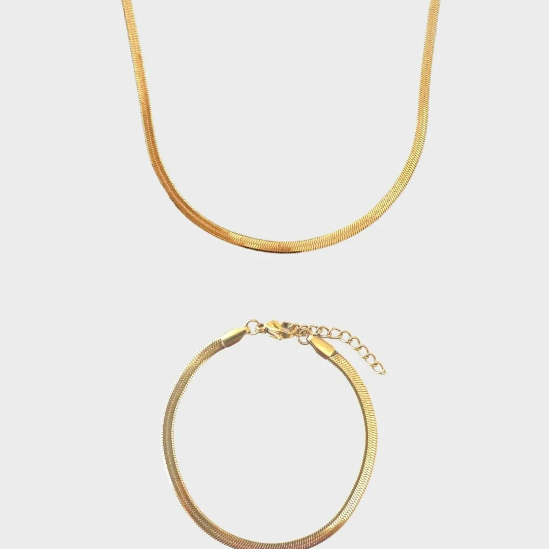 Winther Studio Flat Snake Mix| Armbånd|Halskæder