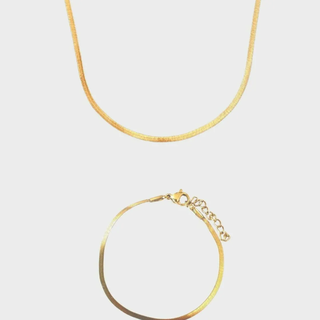 Winther Studio Flat Snake Mix| Armbånd|Halskæder