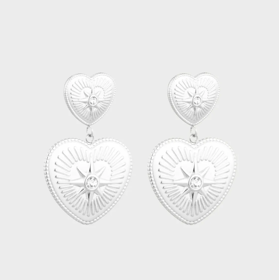 Winther Studio Heart Helios Øreringe| Student|Archive Sale