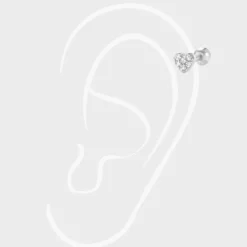 Winther Studio Heart Piercing| Øreringe|Piercingsmykker