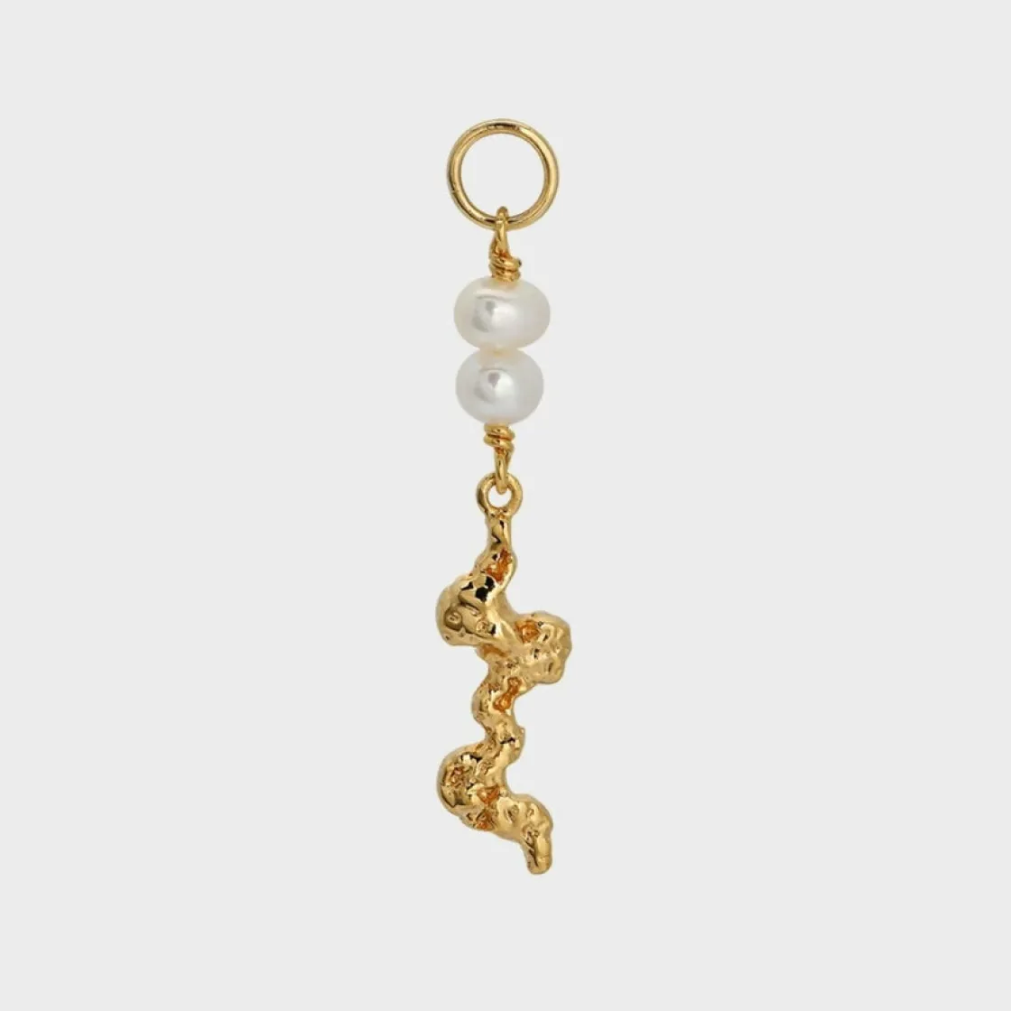 Winther Studio Manta Pearl Charm| Øreringe