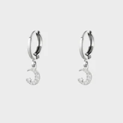 Winther Studio Moonshine Hoops| Øreringe
