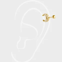 Winther Studio Moonstone Piercing| Piercingsmykker|Øreringe