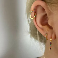 Winther Studio Rainbow Helix| Øreringe|Archive Sale