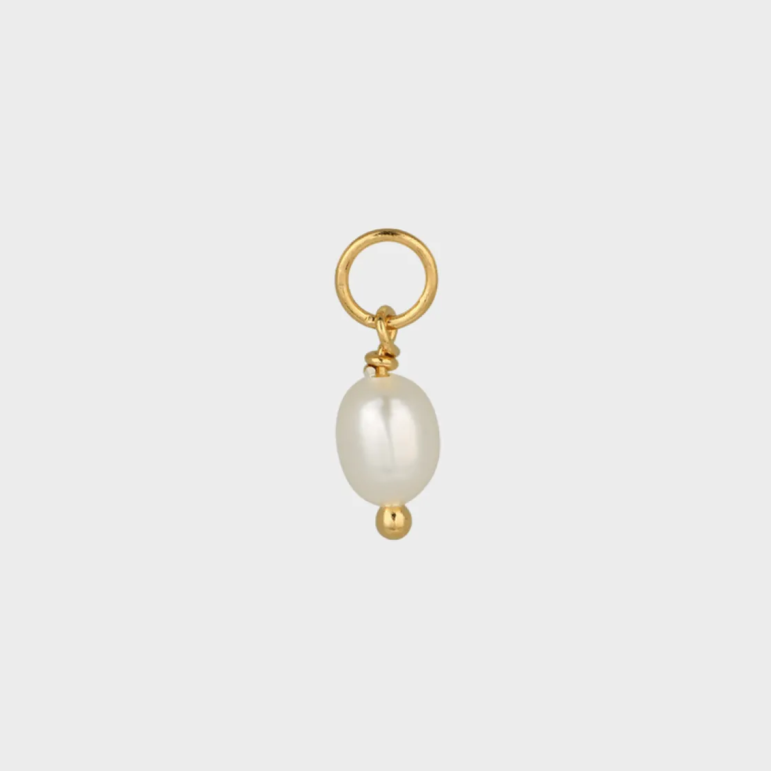 Winther Studio Small Freshwater Charm| Øreringe