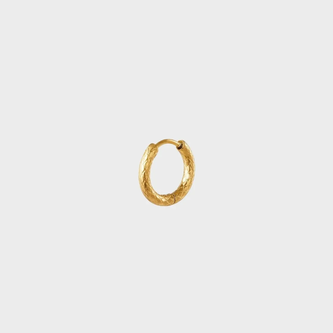 Winther Studio Snakeskin Hoops| Øreringe|Favoritter