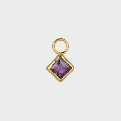 Winther Studio Square Charm| Øreringe