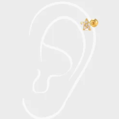 Winther Studio Star Piercing| Øreringe|Piercingsmykker