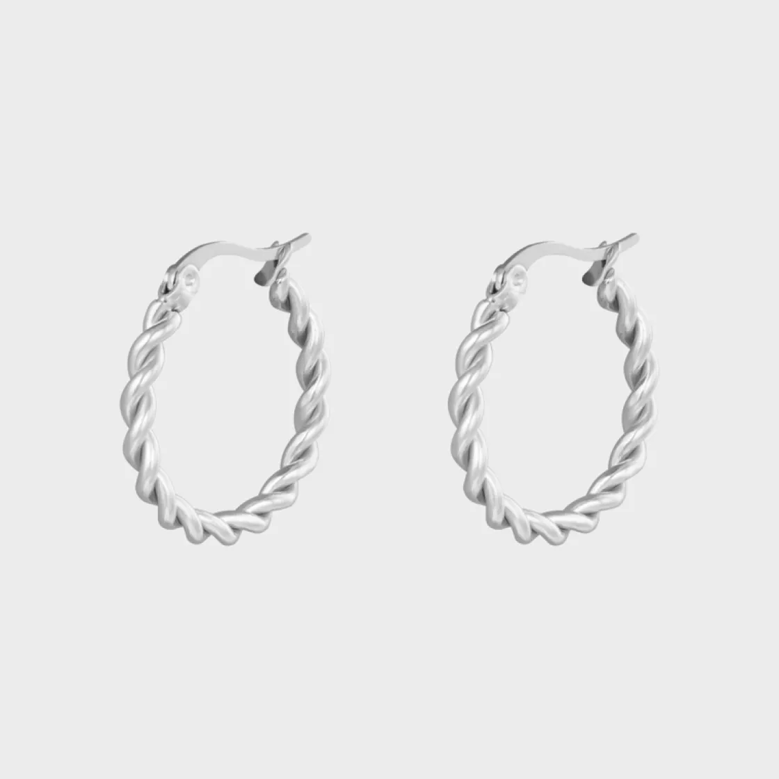 Winther Studio Twined Hoops 2,2cm| Øreringe|Archive Sale