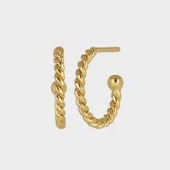 Winther Studio Twist Hoops| Øreringe