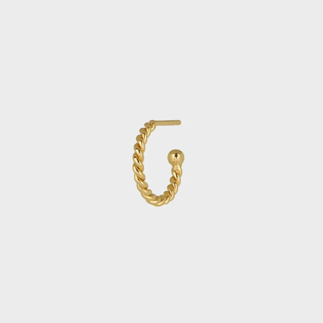 Winther Studio Twist Hoops| Øreringe