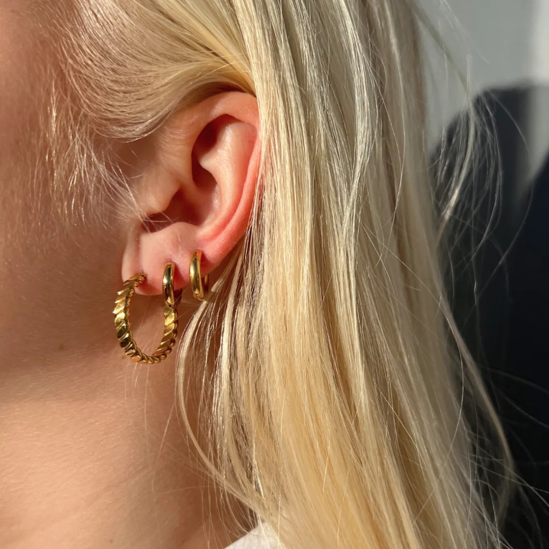 Winther Studio Vilde Hoops| Øreringe|Gaver Til Mor